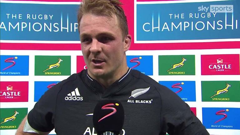 New Zealand captain Sam Cane was full of praise for South Africa after his side were well beaten at Mbombela Stadium in their Rugby Championship opener 