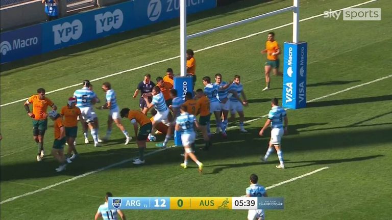 Highlights of the Rugby Championship clash between Argentina and Australia.