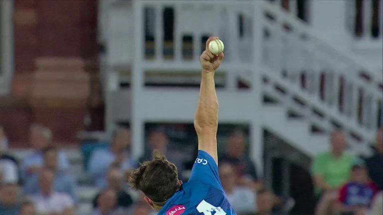 Jordan Thompson explains his back of the hand slower ball which was used to devastating effect in the London Spirit's victory over the Manchester Originals