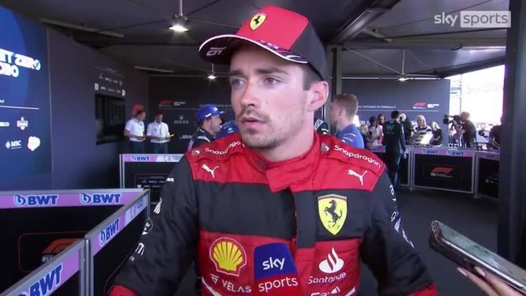 Ferrari's Charles Leclerc talks about a disappointing result at the Belgian Grand Prix after finishing sixth.