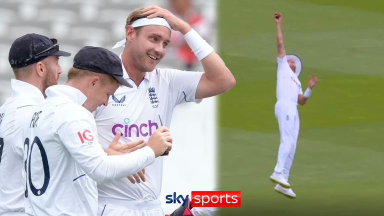 Stuart Broad realiza una captura impresionante para despedir a Kagiso Rabada en la apertura del tercer día en Lord's