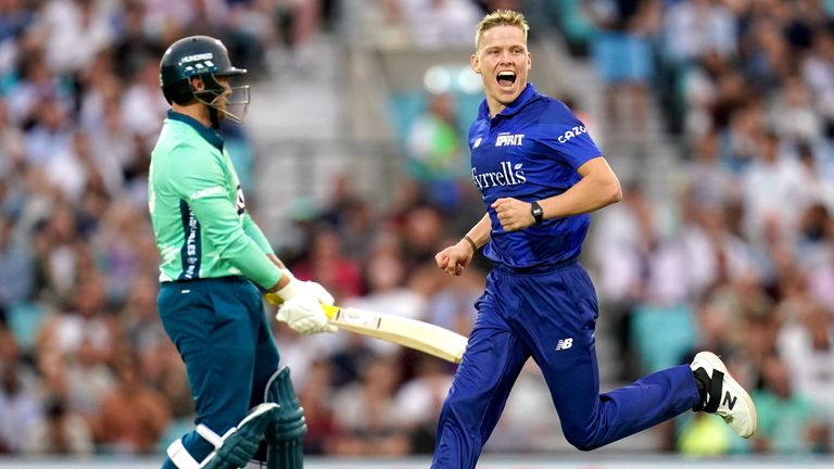 Jason Roy's ill health continues, caught on first delivery to Oval Invincibles