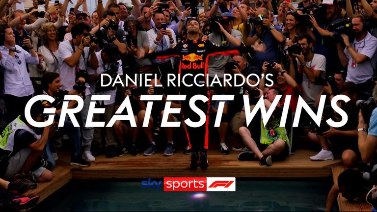 Suite à l'annonce du départ de Daniel Ricciardo de McLaren à la fin de la saison, découvrez ses plus grandes victoires en course avec Red Bull.