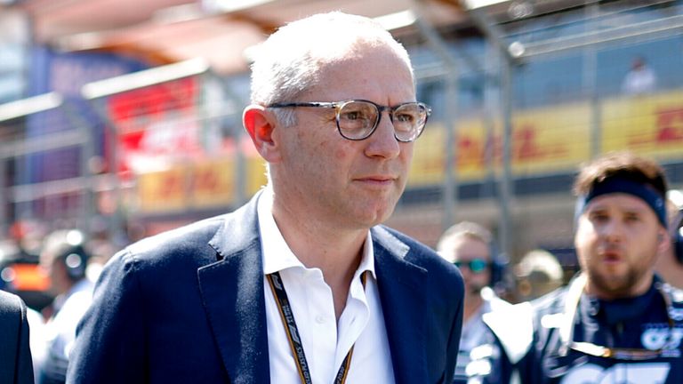 Dalam wawancara eksklusif dengan Martin Brundle dari Sky Sports F1, bos Formula 1 Stefano Domenicali mengkritik upaya Andretti untuk masuk ke grid.  Tonton wawancara lengkapnya hari Minggu ini jam 7 malam di Sky F1