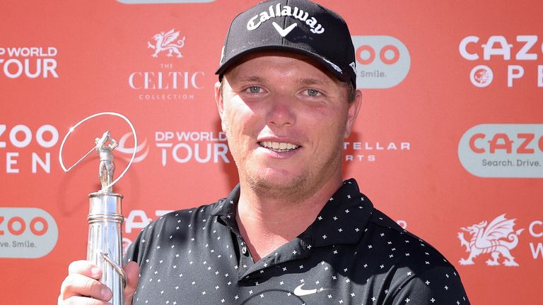 Cazoo Open: Callum Shinkwin claims second DP World Tour title with impressive win at Celtic Manor