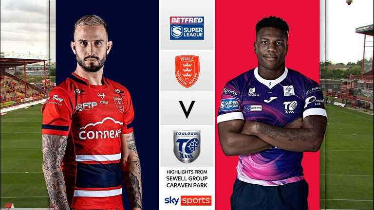 Highlights of the Super League clash between Hull KR and Toulouse