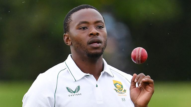 South Africa hope to have Kagiso Rabada back fully fit for the first Test as he recovers from an ankle injury