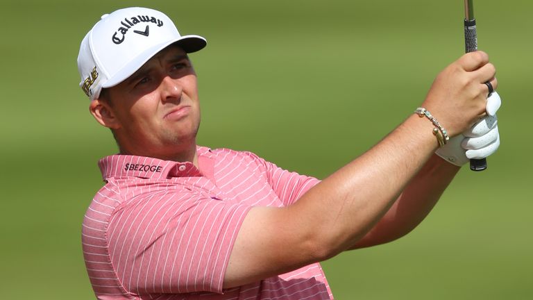 Marcus Armitage made two bogeys and a double-bogey over his final three holes