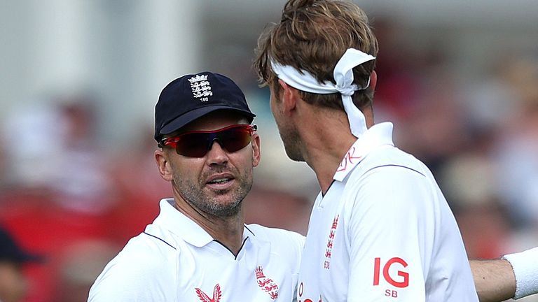 James Anderson and Stuart Broad haven't played in six weeks since the conclusion of England's last Test against India