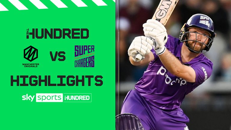 Highlights from The Hundred where Northern Superchargers beat Manchester Originals by six wickets
