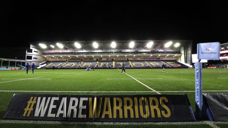 Worcester Warriors have been unable to play a pre-season fixture