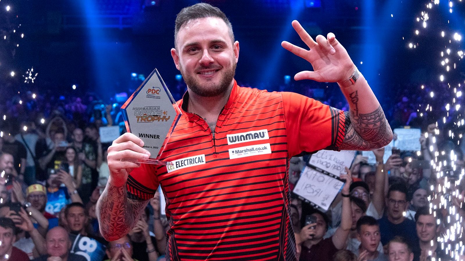 PDC European Tour: Joe Cullen wins Hungarian Darts Trophy after beating William O’Connor in the final