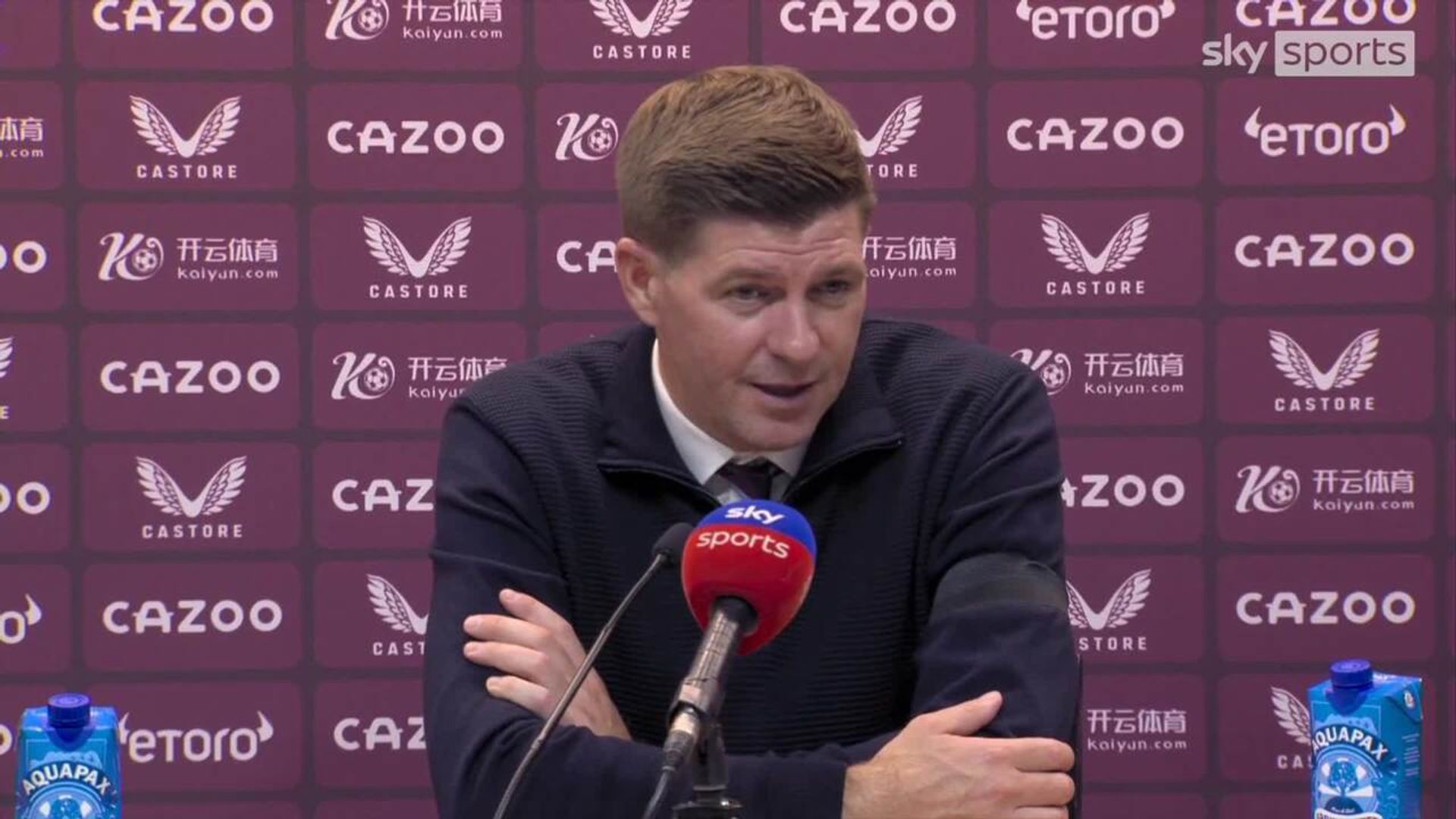 Gerrard: Prince William messaged Aston Villa support