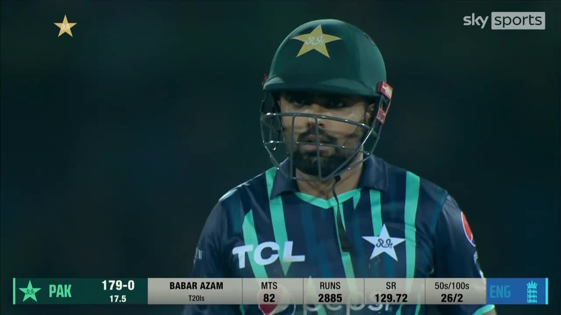 Babar reaches his second T20I