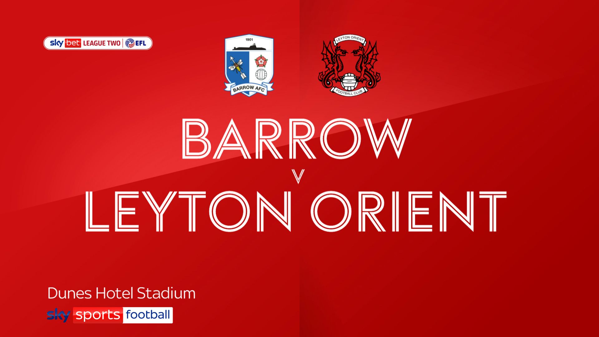 Barrow 0-2 Leyton Orient: League Two leaders extend fine run