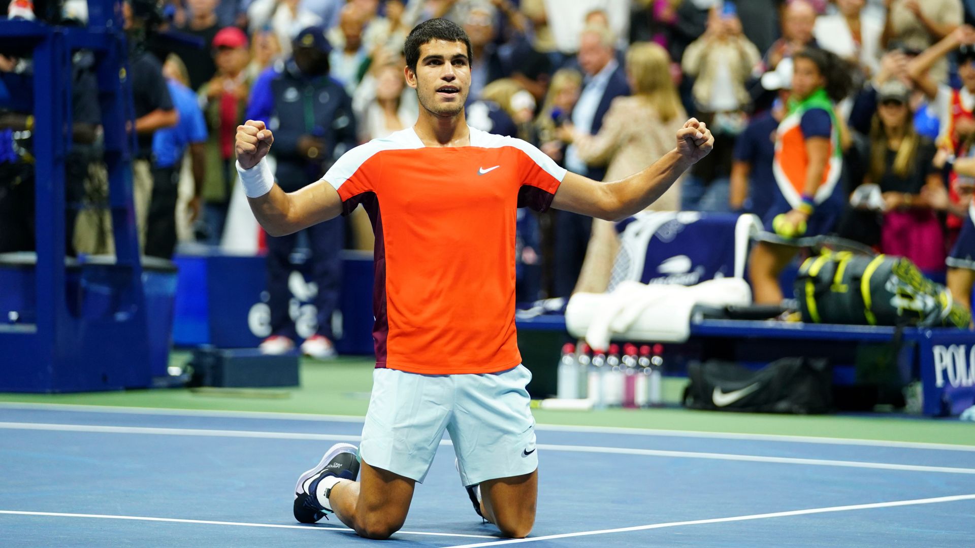 Alcaraz outlasts Sinner in five-hour US Open epic