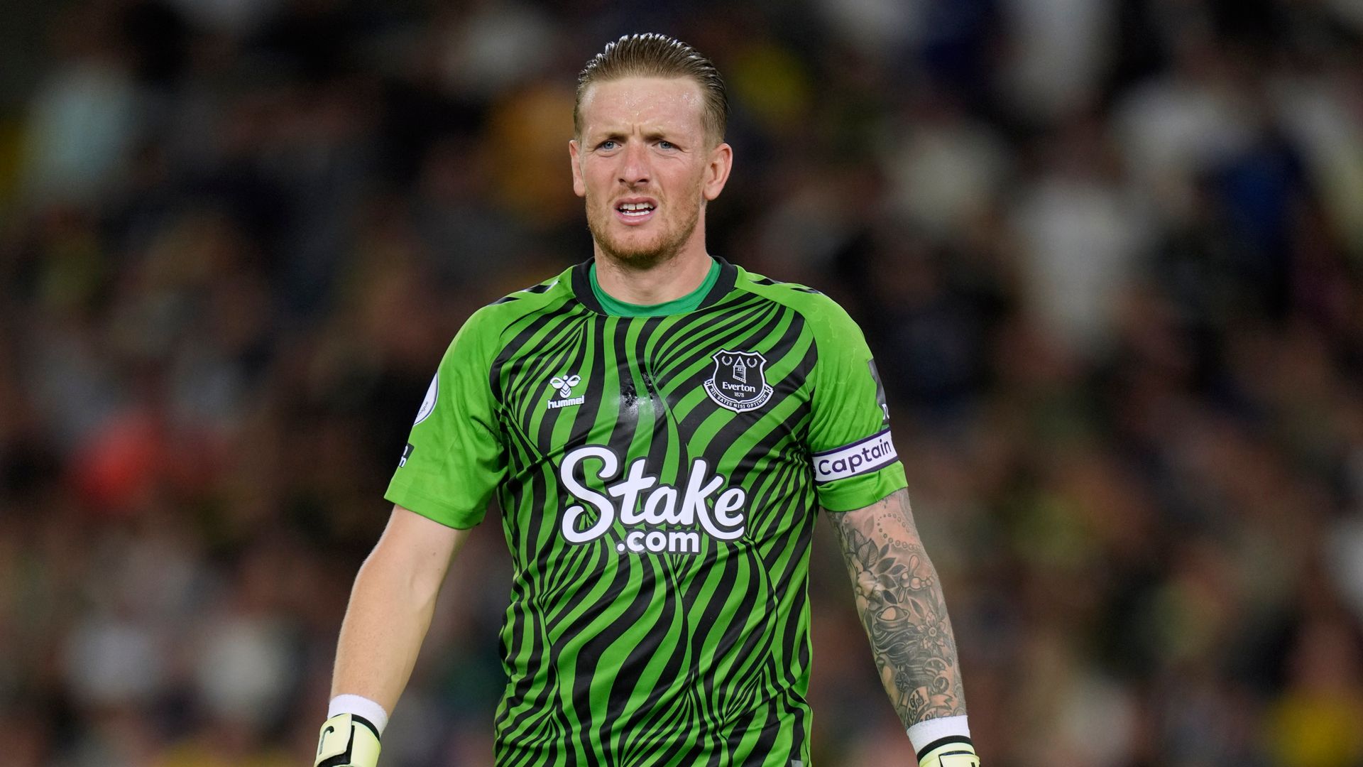 Everton's Pickford out for a month | England No 1 to miss September games