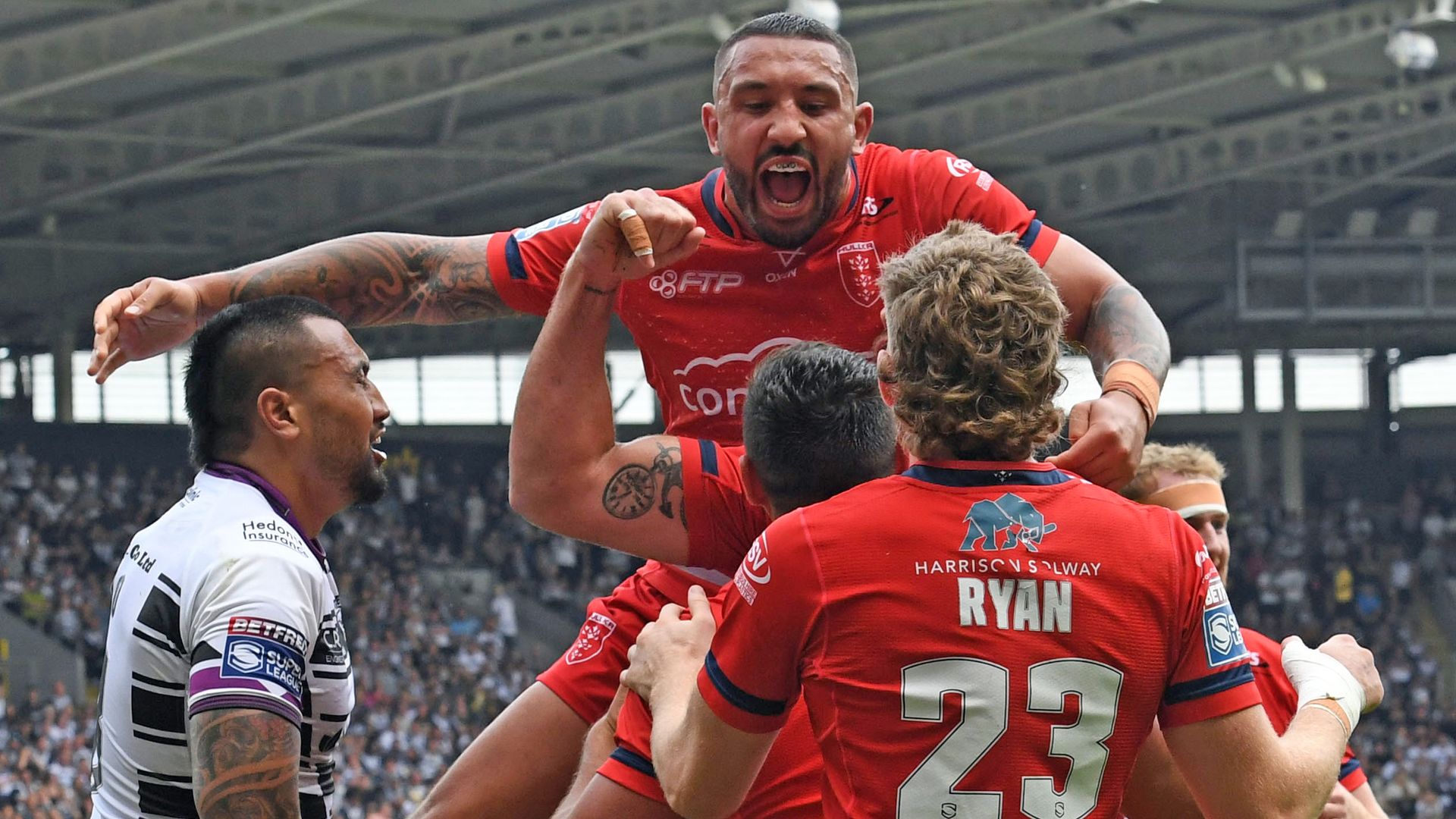 Tate double helps Robins seal derby glory