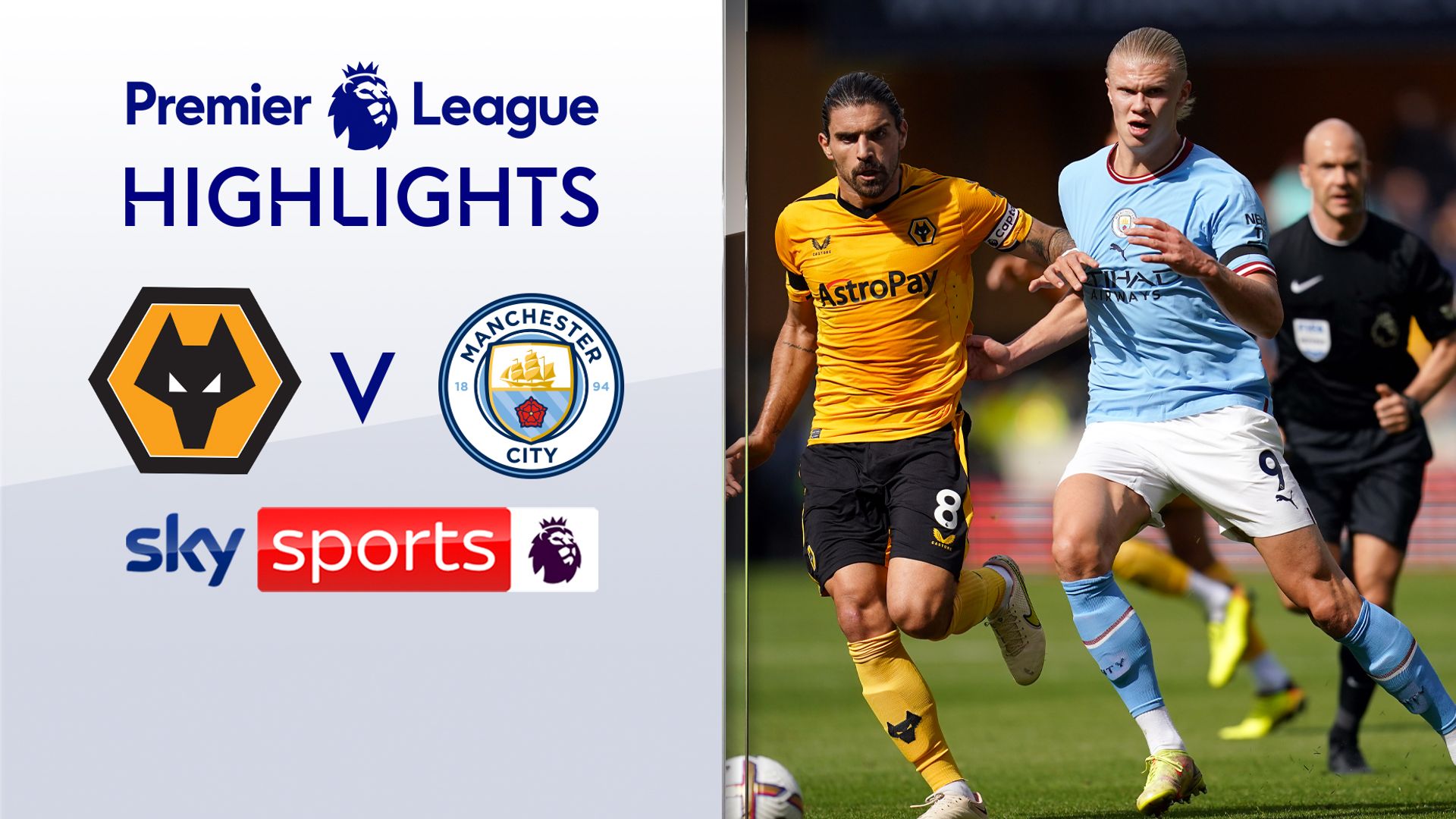 Haaland on target again in City win at Wolves