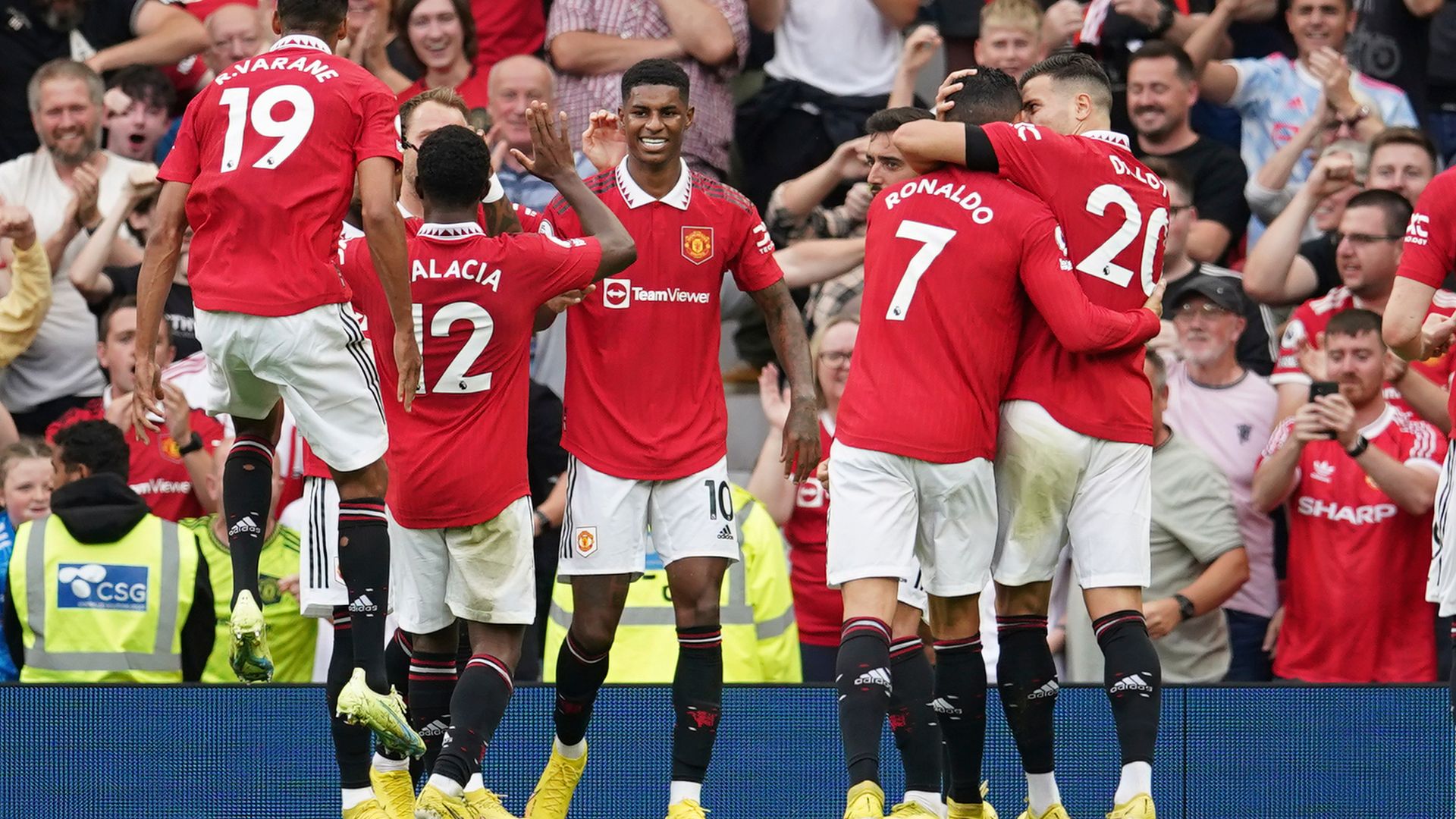 Rashford double and Antony debut goal ends Arsenal's perfect start