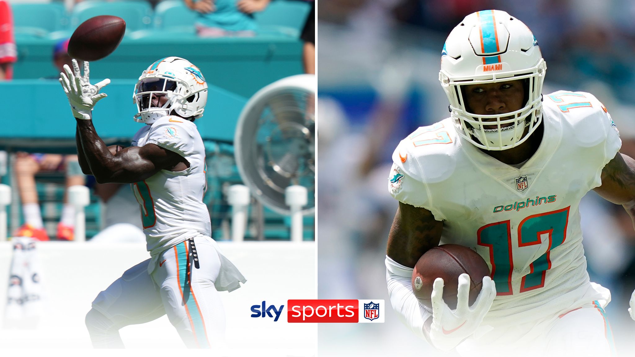 Ranking the NFL's best WR duos: Dolphins' Tyreek Hill and Jaylen Waddle  make case for top tandem