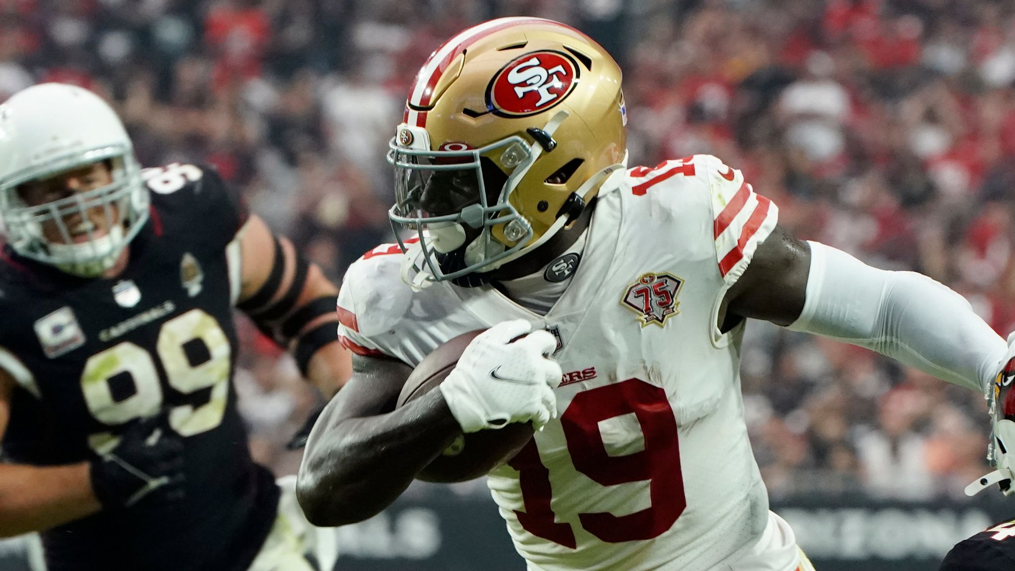 49ers WR Deebo Samuel is 'an angry runner'