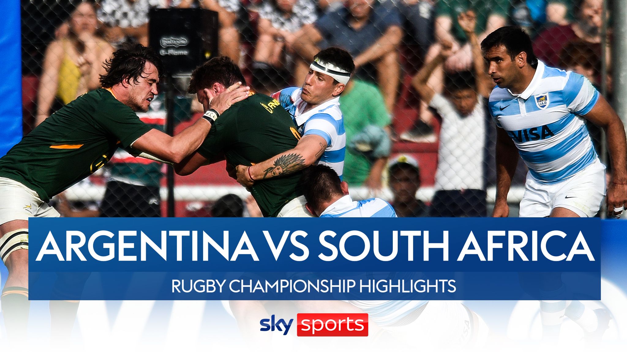 Argentina v South Africa Rugby Championship highlights Video Watch TV Show Sky Sports