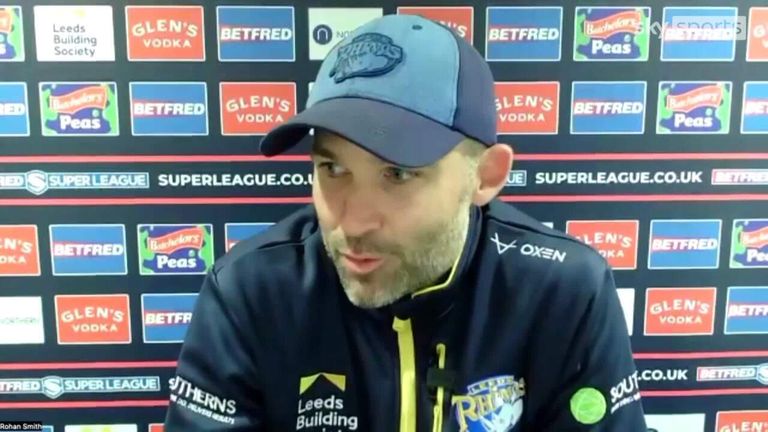 Leeds Rhinos head coach Rohan Smith says his team will be up against a rejuvenated Wigan Warriors side ahead of their Betfred Super League play-off semi-final.