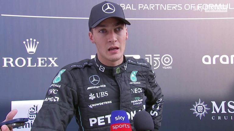 George Russell says that Mercedes deserved a better result as a team