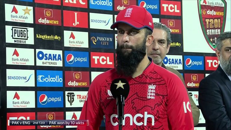 England captain Moeen Ali believes his over that went for 20 runs gave Pakistan the belief to go on and tie the seven-match series