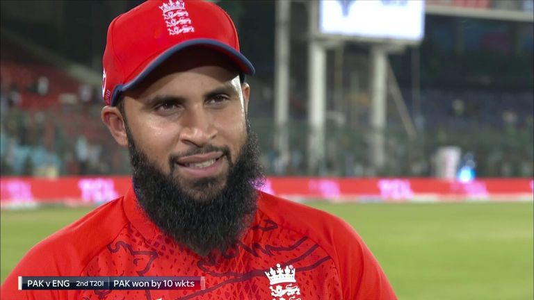 Adil Rashid elogió la asociación inicial de Babar Azam y Mohammad Rizwan