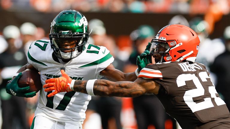 New York Jets wide receiver Garrett Wilson said their win from behind against the Cleveland Browns was 