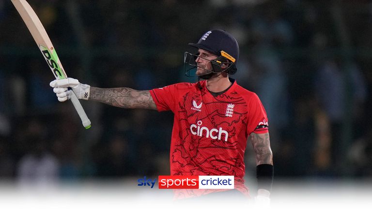 Hales hit 53 on his return to international cricket