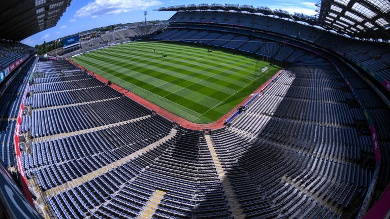 A general view of Croke Park before the 2022 All-Ireland football final