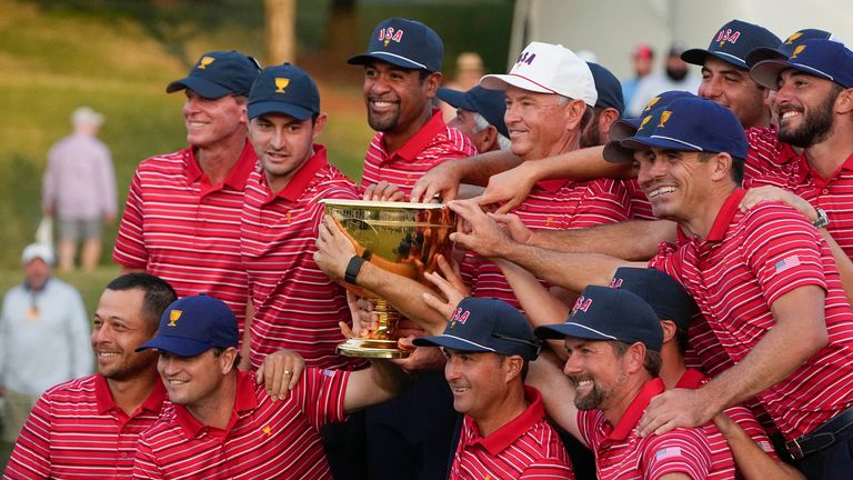 El equipo de EE. UU. disfrutó de su novena victoria consecutiva en la Copa Presidentes