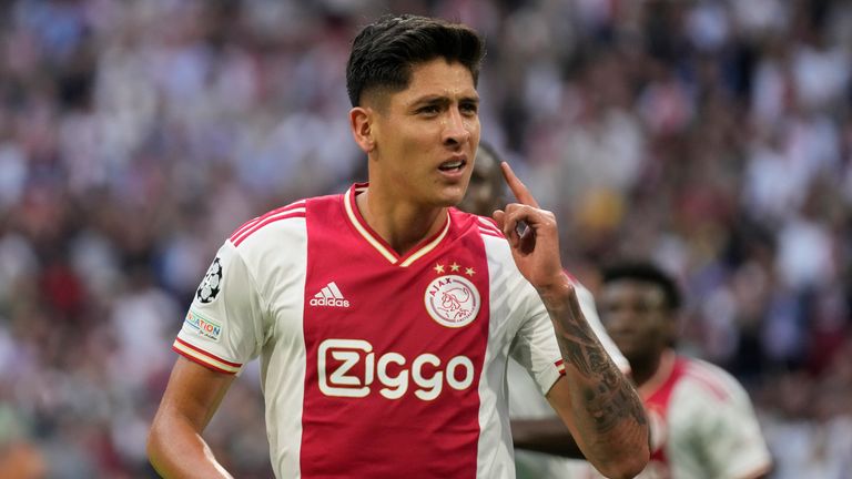 Edson Alvarez nodded Ajax ahead less than a week after going on strike as he attempted to force a transfer to Chelsea