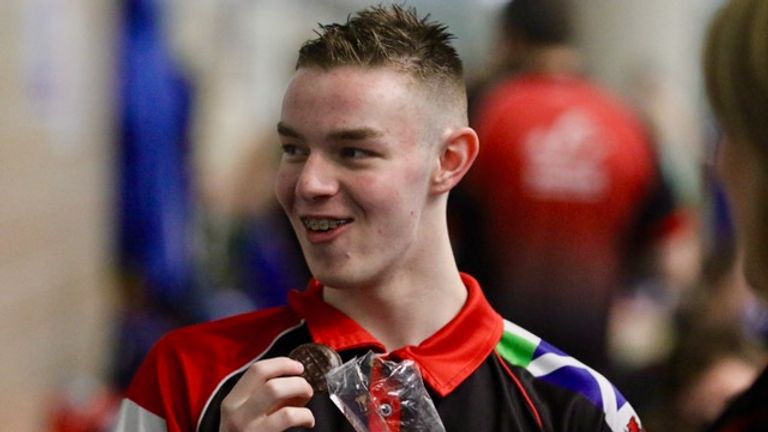 Ethan Naisbitt was inspired to start swimming by the 2008 Olympic and Paralympic Games