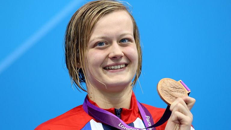 Hannah Russell is a three-time Paralympic champion