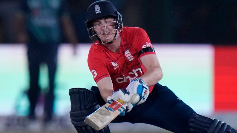 Harry Brook saw England to victory after Hales departed