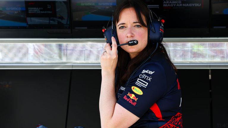 Hannah Schmitz was subjected to online abuse after the Dutch GP on Sunday (Photo by Mark Thompson/Getty Images)