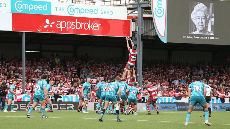 Gloucester made a great comeback in the second half 