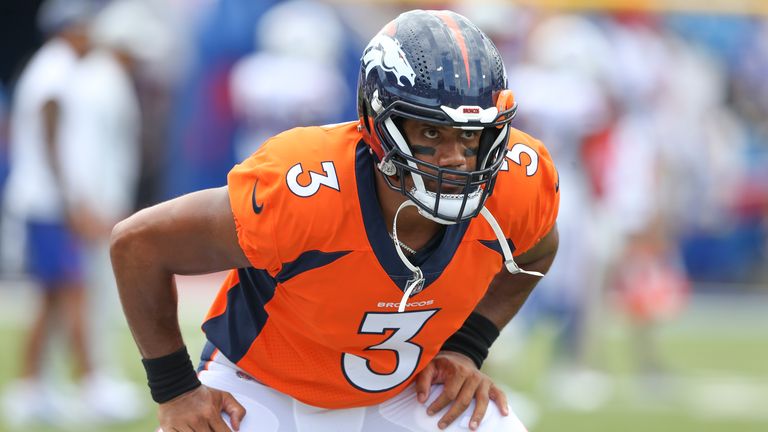 Russell Wilson's first game in his new Denver Broncos' jersey will come against his former team, the Seattle Seahawks