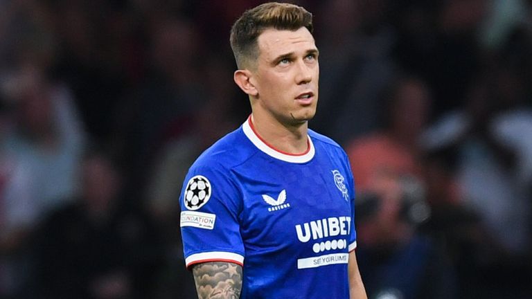Rangers' Ryan Jack was at fault for Ajax's fourth on a dismal night for the club