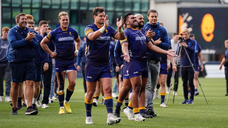 Worcester Warriors centre Ollie Lawrence says his club being put into administration cannot be allowed to happen to other teams in the Premiership