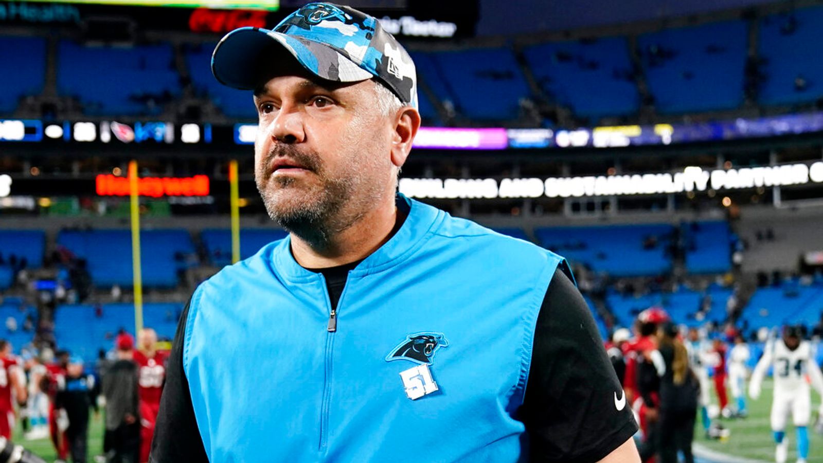 Matt Rhule: Former Carolina Panthers head coach says he'd have 'taken  another job' when reflecting on his tenure with the team | NFL News | Sky  Sports