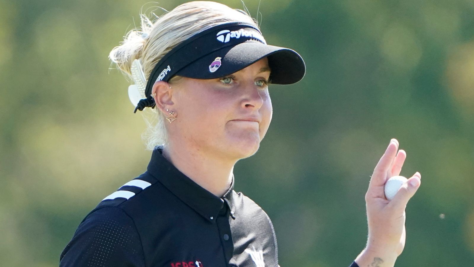 Charley Hull leading Aramco Team Series with one round to play after ...