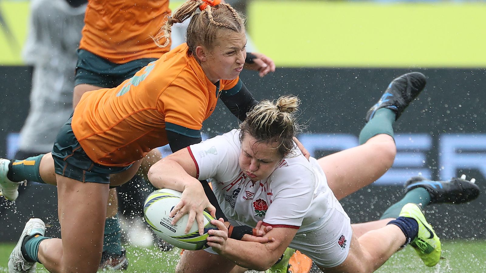 England 41-5 Australia: Red Roses advance to World Cup semi-final with victory over Australia