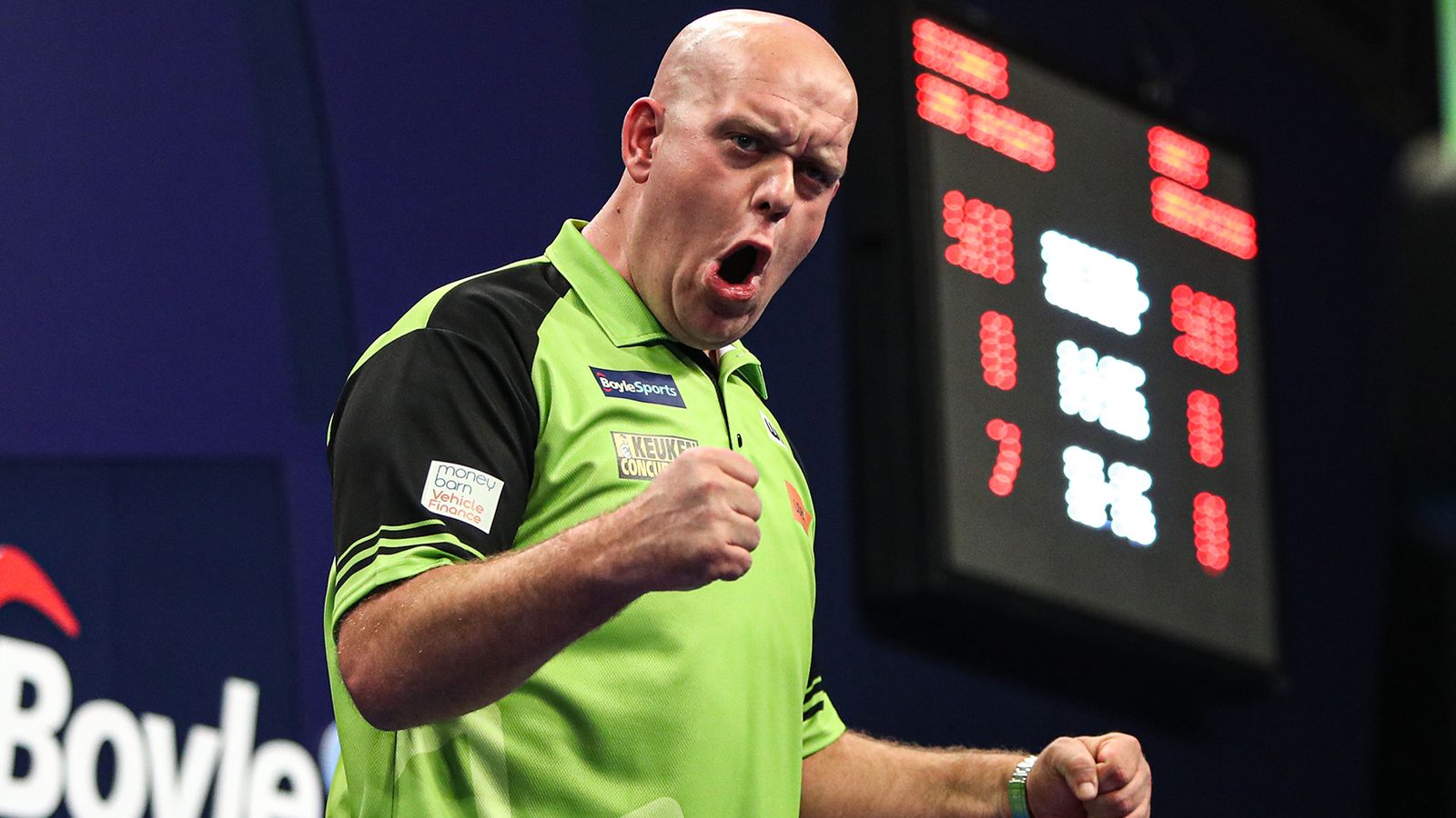 Gran Premio Mundial: Michael van Gerwen, Peter Wright, Jonny Clayton y Adrian Lewis ganan la noche inaugural |  Noticias de dardos