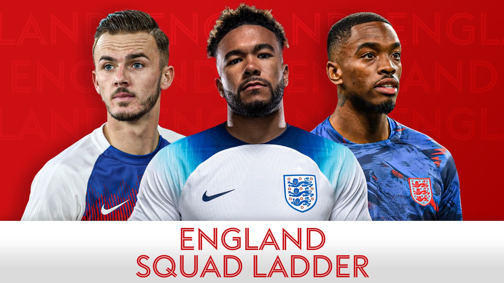 England World Cup squad ladder: Toney climbs, James falls, Maddison's hopes dented