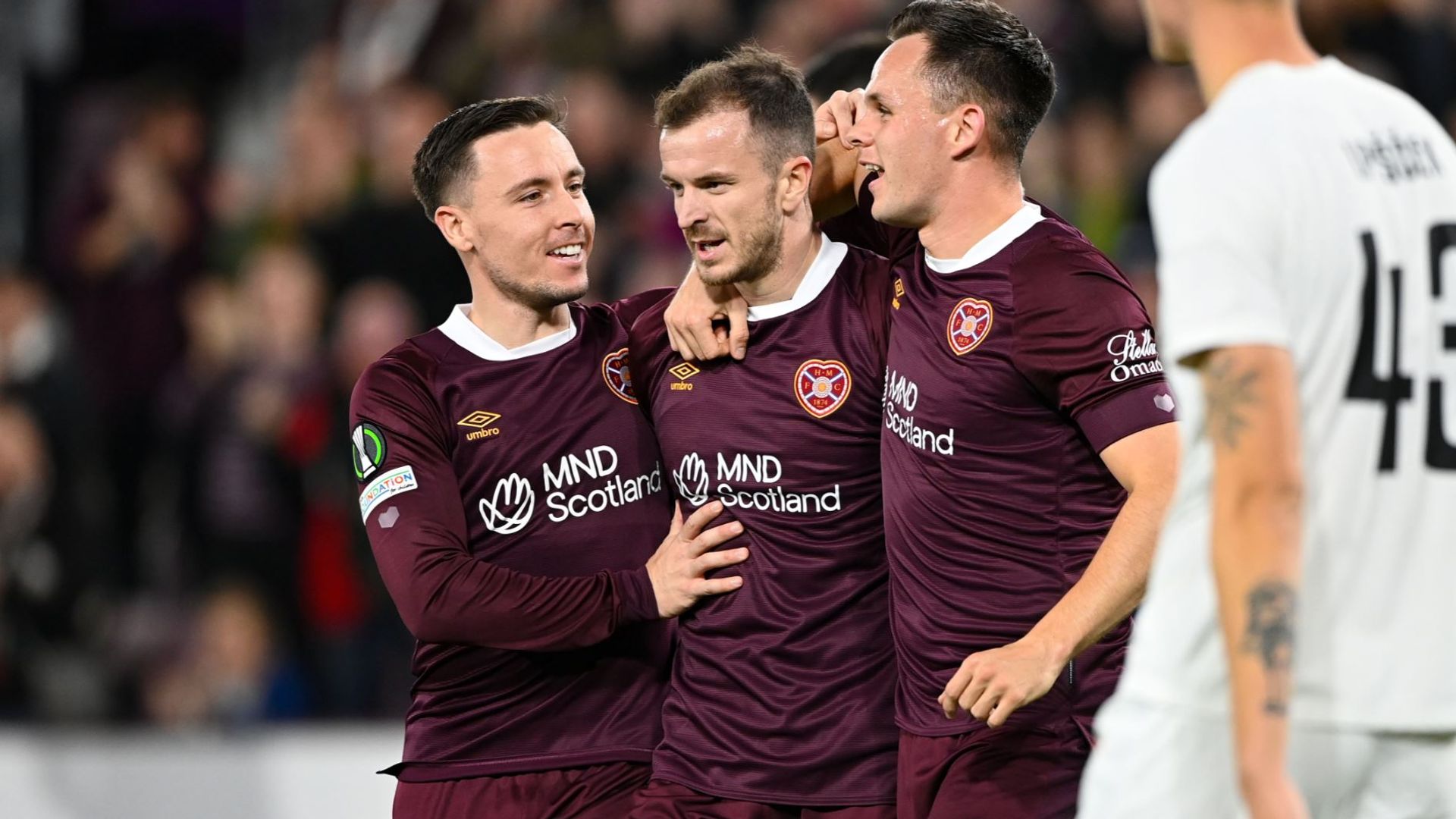 Hearts 2-1 Rigas Futbola Skola: Jambos finish third in Europa Conference League Group A